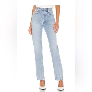 Agolde Women's Lana Straight Leg Jeans